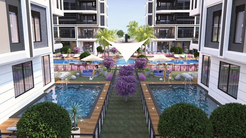 Новый жилой комплекс в районе Оба от застройщика, Алания (00120) — фото 12