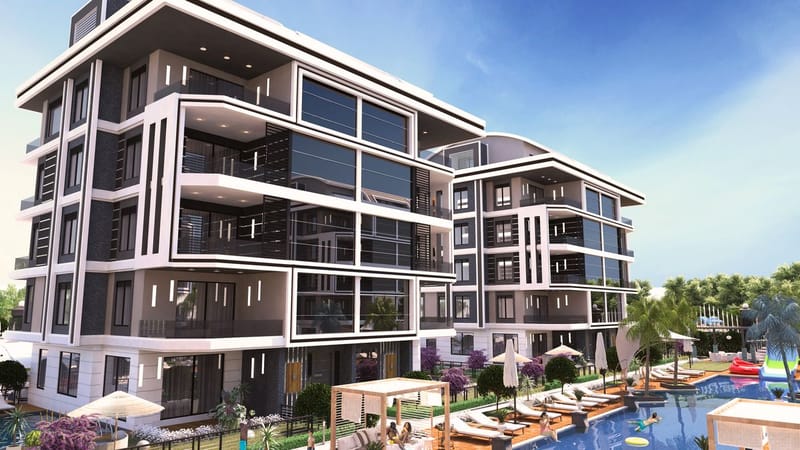 Новый жилой комплекс в районе Оба от застройщика, Алания (00120) — фото 3