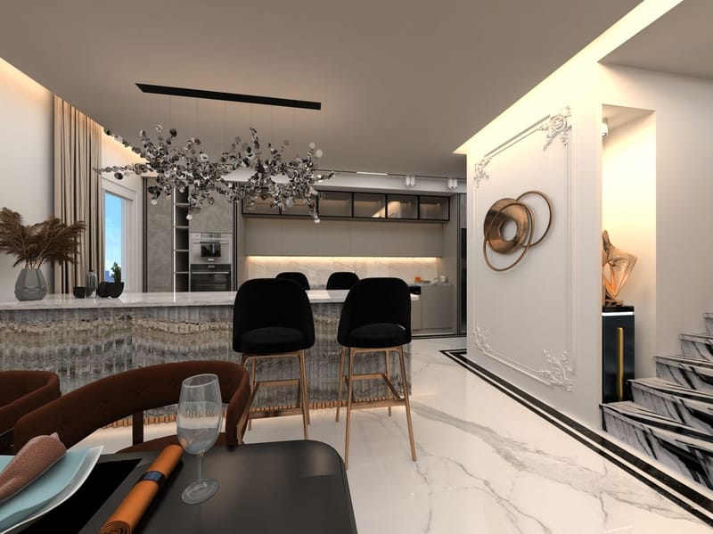 Новый жилой комплекс в районе Оба от застройщика, Алания (00120) — фото 38