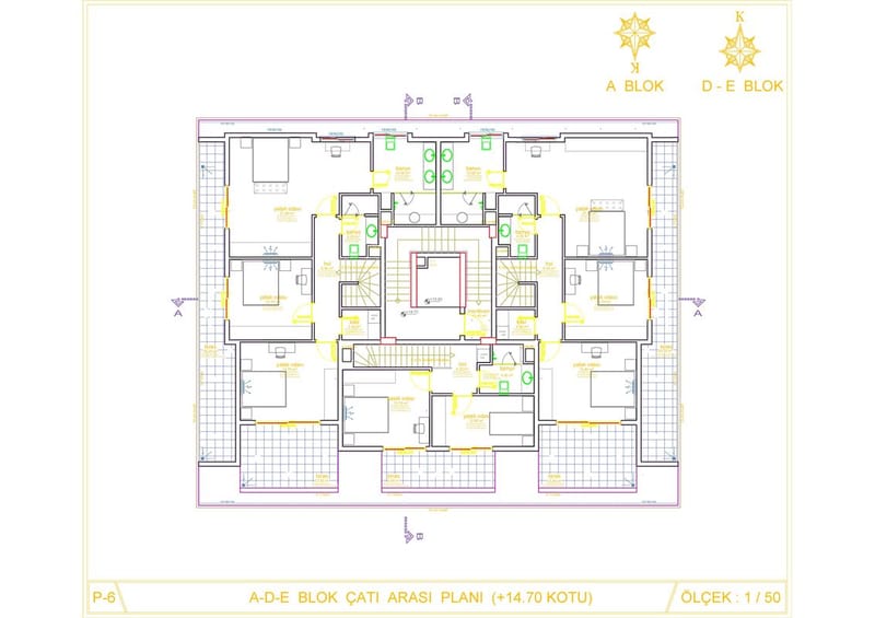 Новый жилой комплекс в районе Оба от застройщика, Алания (00120) — фото 73