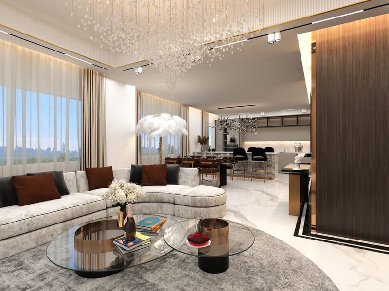 Новый жилой комплекс в районе Оба от застройщика, Алания (00120) — фото 39