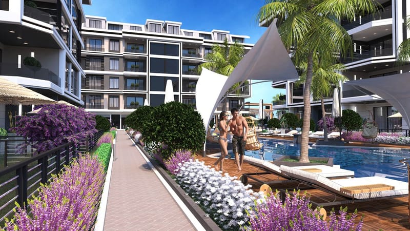 Новый жилой комплекс в районе Оба от застройщика, Алания (00120) — фото 13