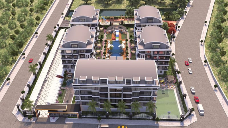 Новый жилой комплекс в районе Оба от застройщика, Алания (00120) — фото 8