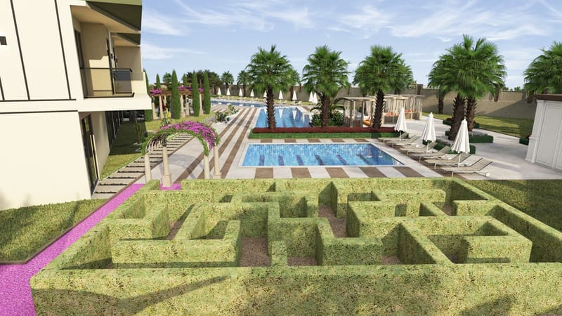 Апартаменты в новом ЖК от застройщика, район Демирташ (01452) — фото 27