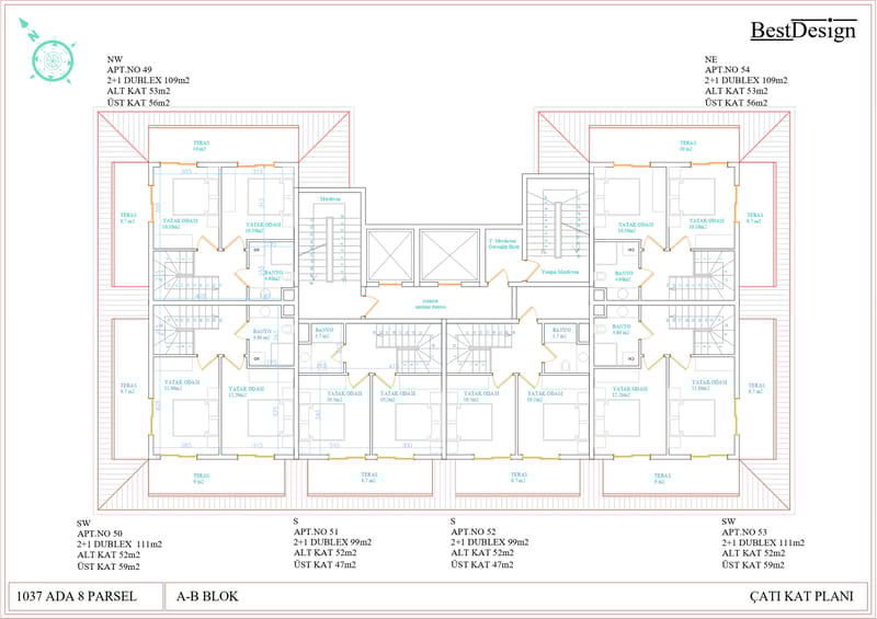 Апартаменты в новом ЖК от застройщика, район Демирташ (01452) — фото 31