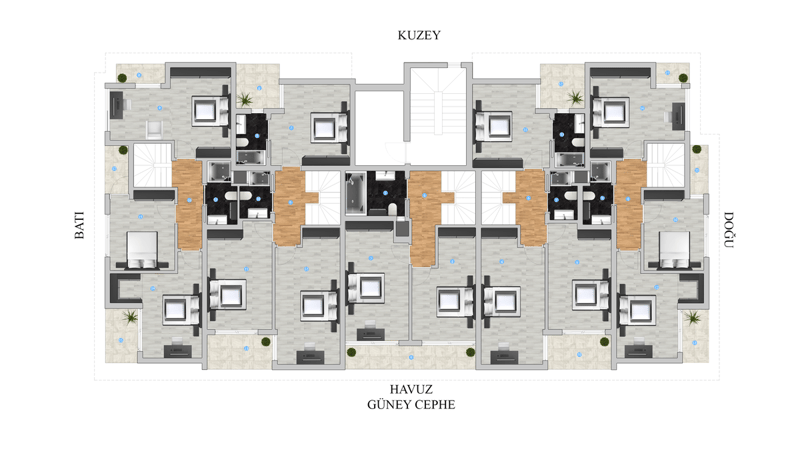 Квартиры в новом ЖК от застройщика, Газипаша (00119) — фото 25
