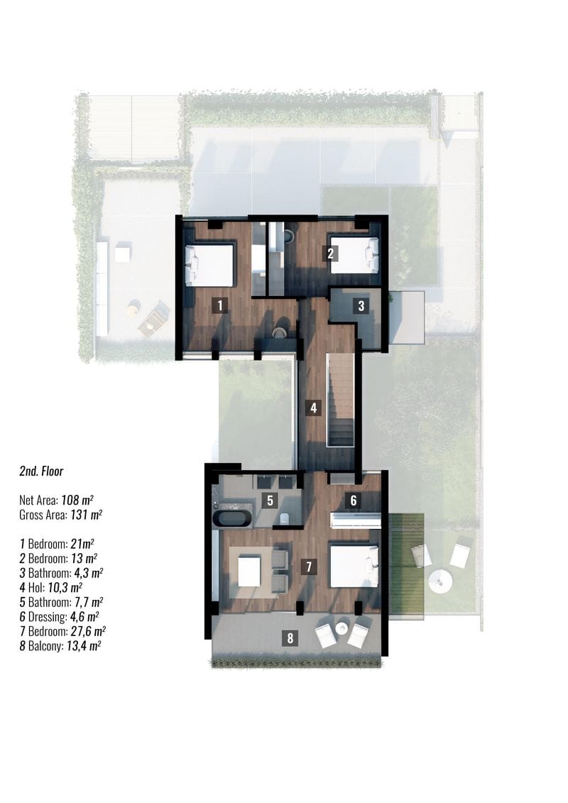 Шикарная вилла на берегу моря в районе Каргыджак (00133) — фото 26