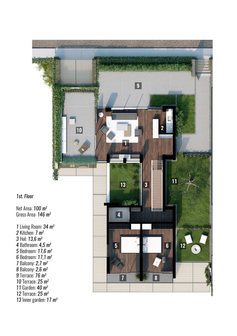 Шикарная вилла на берегу моря в районе Каргыджак (00133) — фото 28