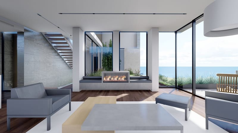 Шикарная вилла на берегу моря в районе Каргыджак (00133) — фото 9