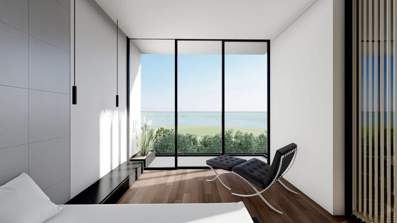 Шикарная вилла на берегу моря в районе Каргыджак (00133) — фото 20