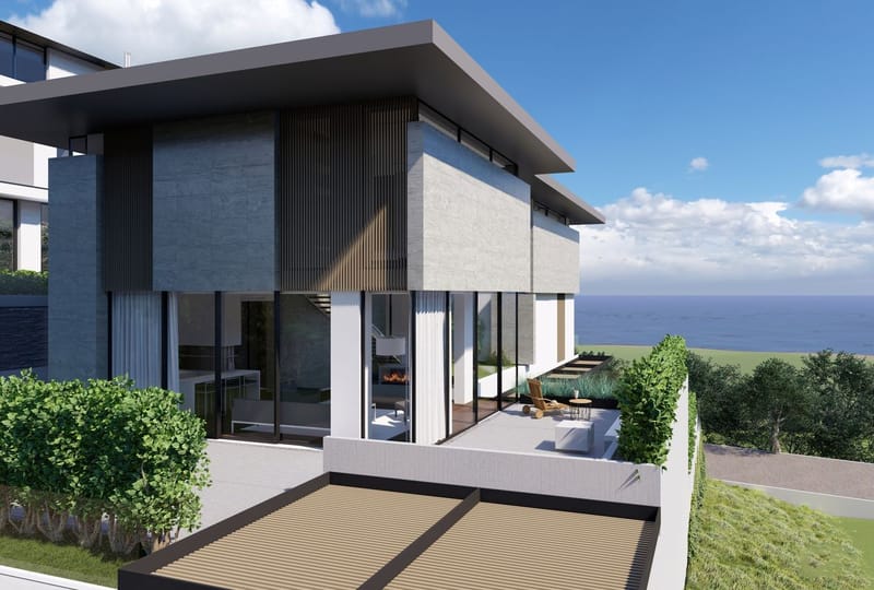 Шикарная вилла на берегу моря в районе Каргыджак (00133) — фото 6