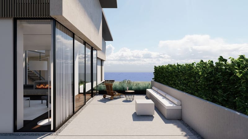 Шикарная вилла на берегу моря в районе Каргыджак (00133) — фото 3