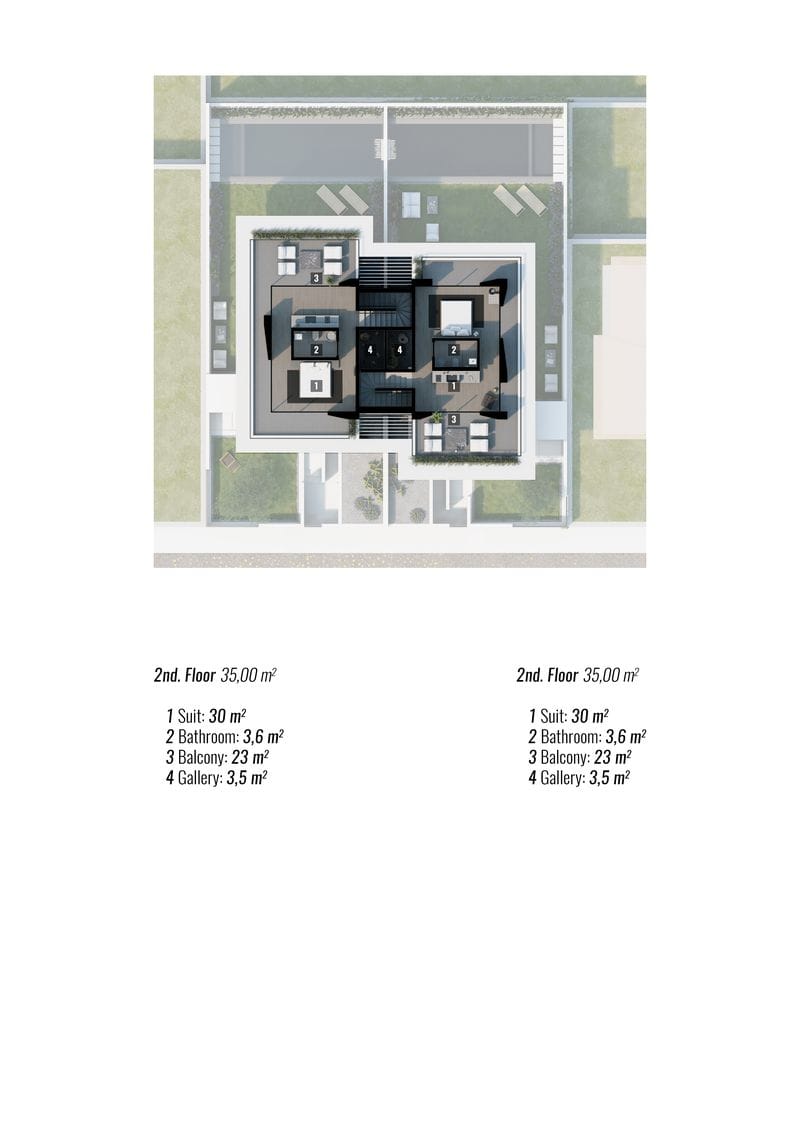 Таунхаус от застройщика в Каргыджаке, Алания (00433) — фото 23