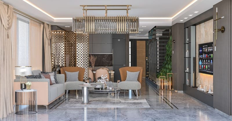 Шикарная вилла 3+1 в Авсалларе, Алания (00643) — фото 12