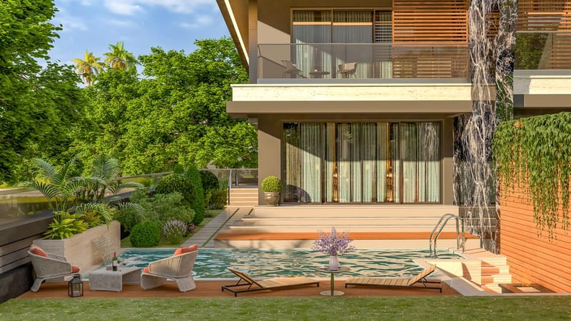 Шикарная вилла 3+1 в Авсалларе, Алания (00643) — фото 3