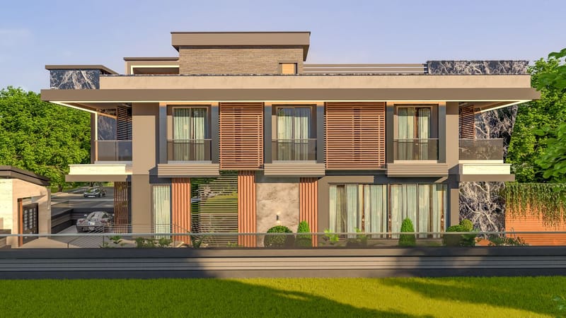 Вилла у  моря в Авсалларе, Алания (00743) — фото 7