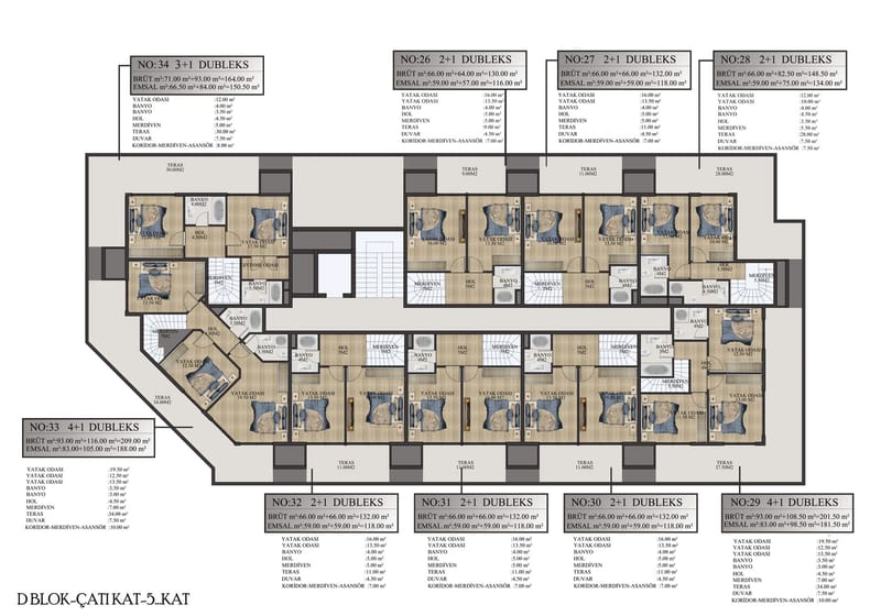 Эксклюзивные квартиры от застройщика, район Авсаллар (00161) — фото 47