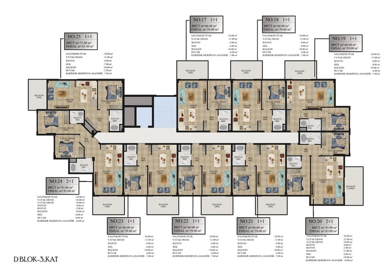 Эксклюзивные квартиры от застройщика, район Авсаллар (00161) — фото 45