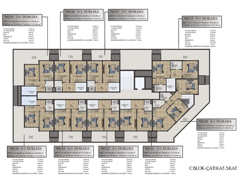 Эксклюзивные квартиры от застройщика, район Авсаллар (00161) — фото 42