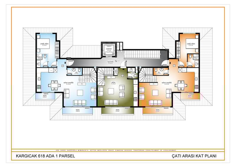 Премиум апартаменты с видом на море в Каргыджак, Алания (00265) — фото 28