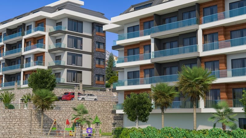 Премиум апартаменты с видом на море в Каргыджак, Алания (00265) — фото 4