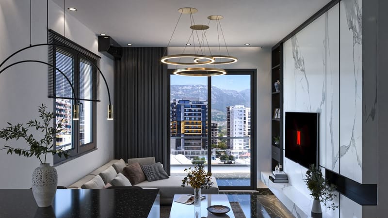 Апартаменты у моря на этапе строительства в Махмутлар, Алания (00107) — фото 19