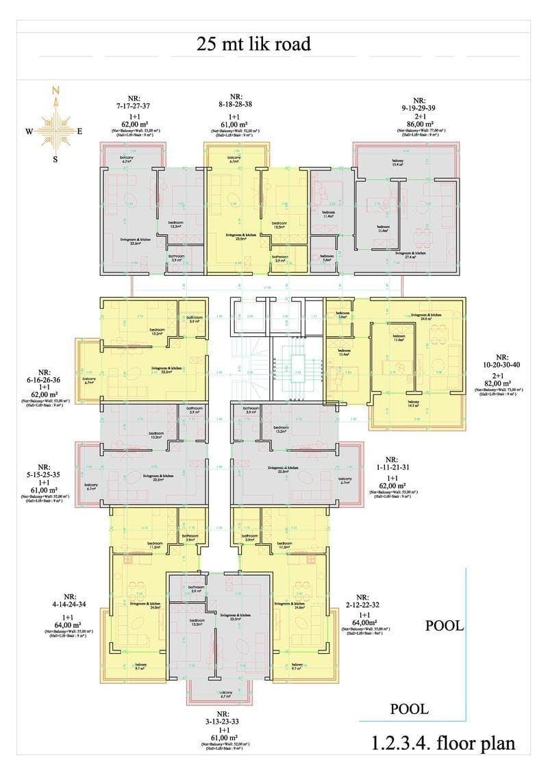 Апартаменты в центре Алании (01505) — фото 13