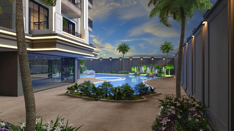 Апартаменты в центре Алании (01505) — фото 4