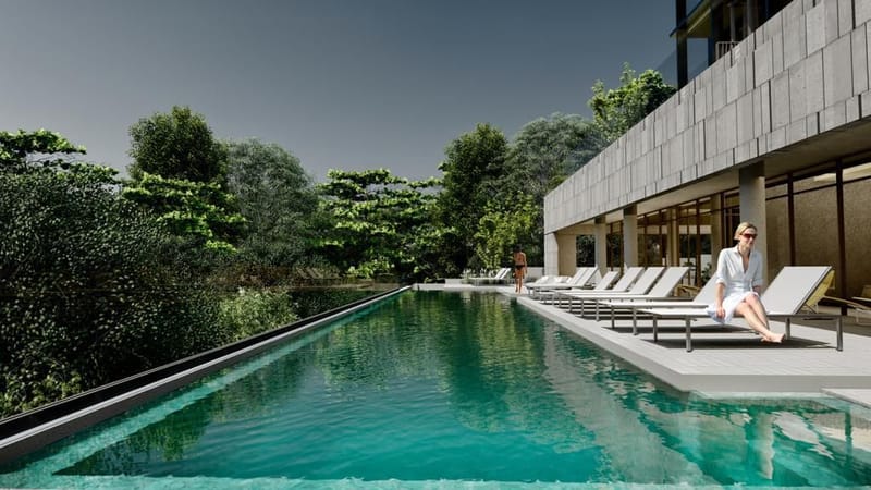 Апартаменты на продажу в новом закрытом комплексе в Авсаллар (01143) — фото 1