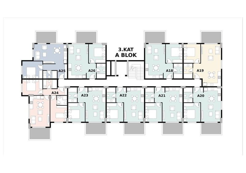 Эксклюзивный проект премиум-класса в районе Авсаллар, Алания (00261) — фото 39