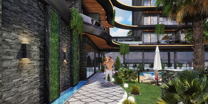 Проект премиум класса в 230 метрах от моря, район Кестель (017459) — фото 10