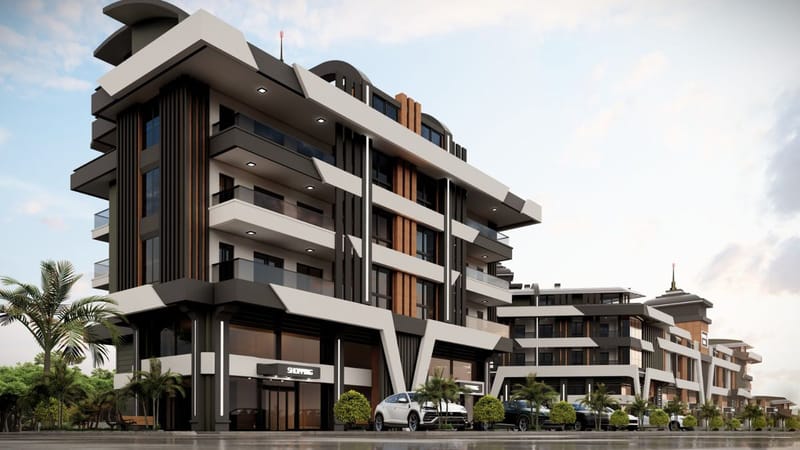 Бизнес-центр нового поколения с уникальной концепцией в районе Оба (004113) — фото 1