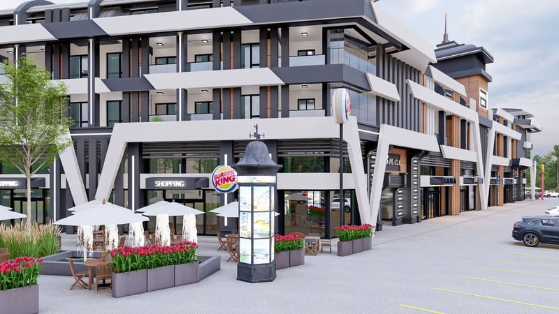 Бизнес-центр нового поколения с уникальной концепцией в районе Оба (004113) — фото 4