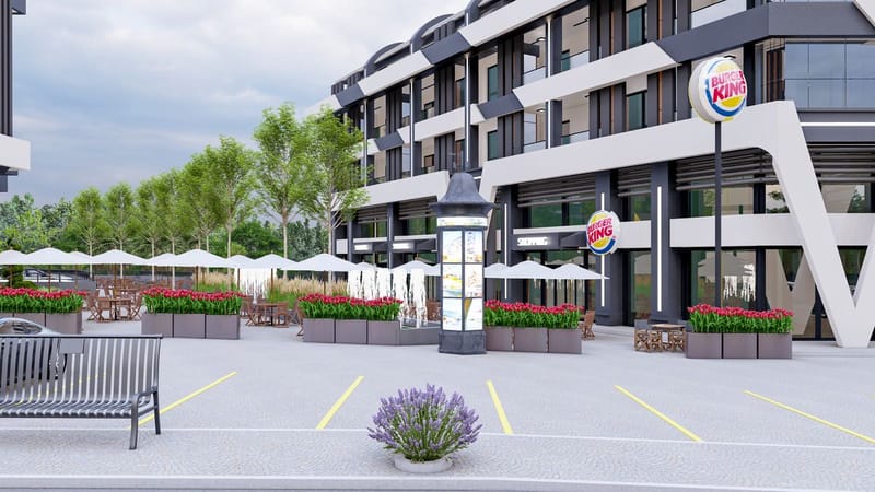 Бизнес-центр нового поколения с уникальной концепцией в районе Оба (004113) — фото 8