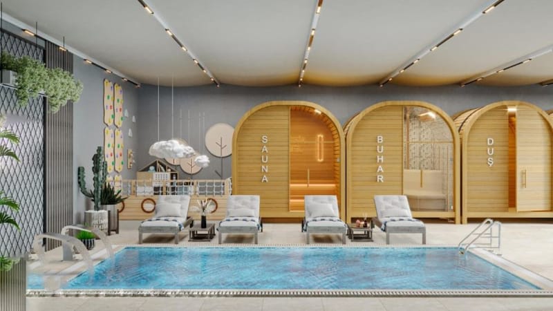 Резиденция  вблизи пляжа Инжекум от застройщика, Авсаллар (001119) — фото 17