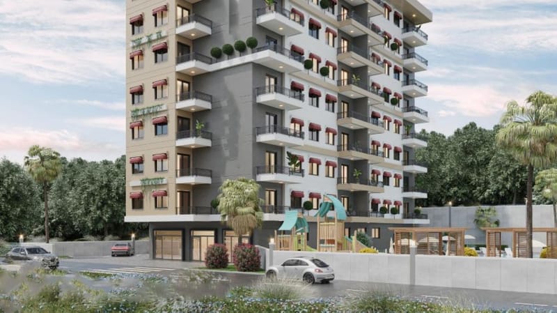 Резиденция  вблизи пляжа Инжекум от застройщика, Авсаллар (001119) — фото 11