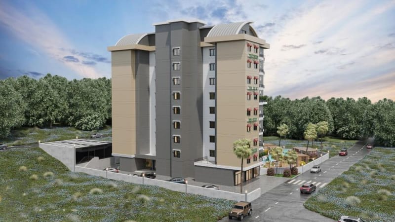 Резиденция  вблизи пляжа Инжекум от застройщика, Авсаллар (001119) — фото 12