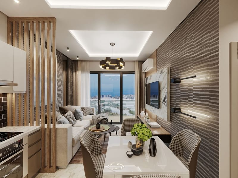 Апартаменты в экологически чистом районе Аланьи - Каргыджак (001117) — фото 19