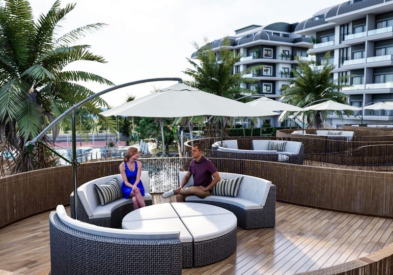 Апартаменты в экологически чистом районе Аланьи - Каргыджак (001117) — фото 7