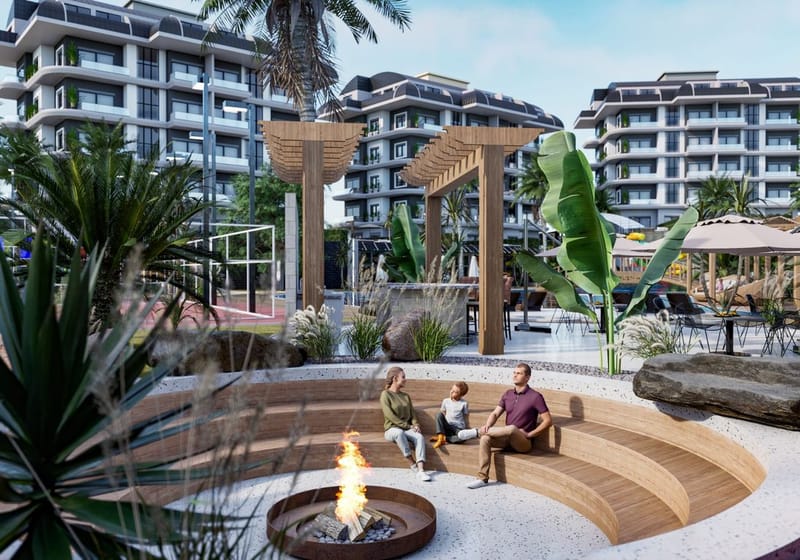 Апартаменты в экологически чистом районе Аланьи - Каргыджак (001117) — фото 6