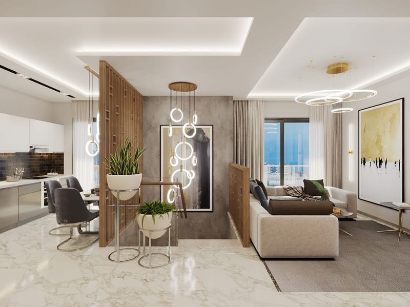 Апартаменты в экологически чистом районе Аланьи - Каргыджак (001117) — фото 29