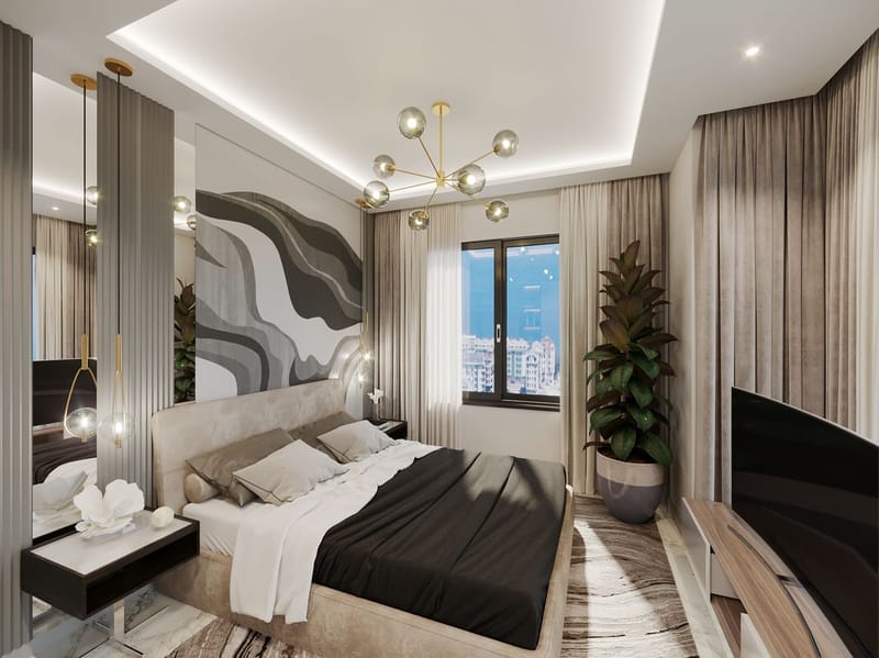 Апартаменты в экологически чистом районе Аланьи - Каргыджак (001117) — фото 37