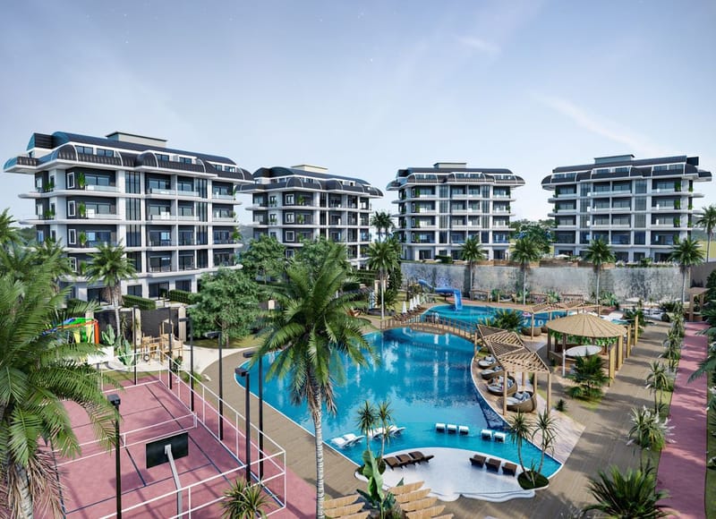 Апартаменты в экологически чистом районе Аланьи - Каргыджак (001117) — фото 1