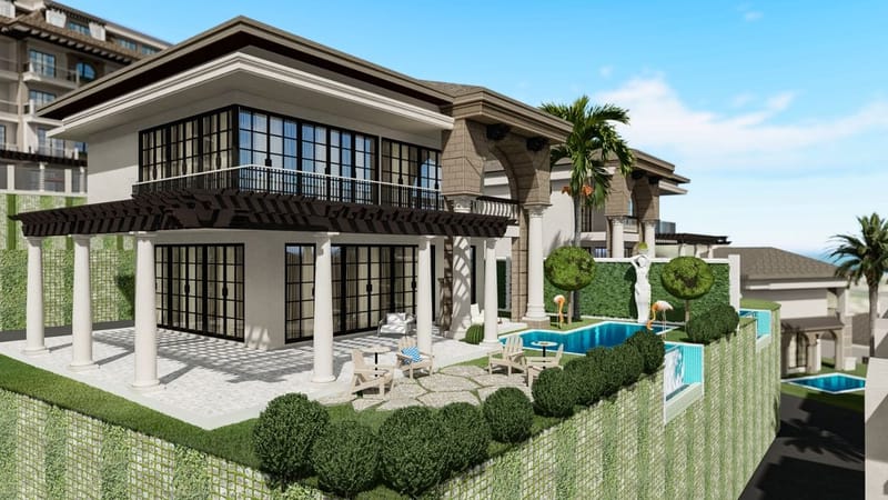 Старт продаж! Масштабный премиум комплекс в экологически чистом районе Каргыджак (003398) — фото 7