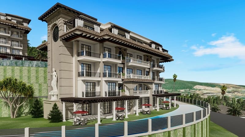 Старт продаж! Масштабный премиум комплекс в экологически чистом районе Каргыджак (003398) — фото 8