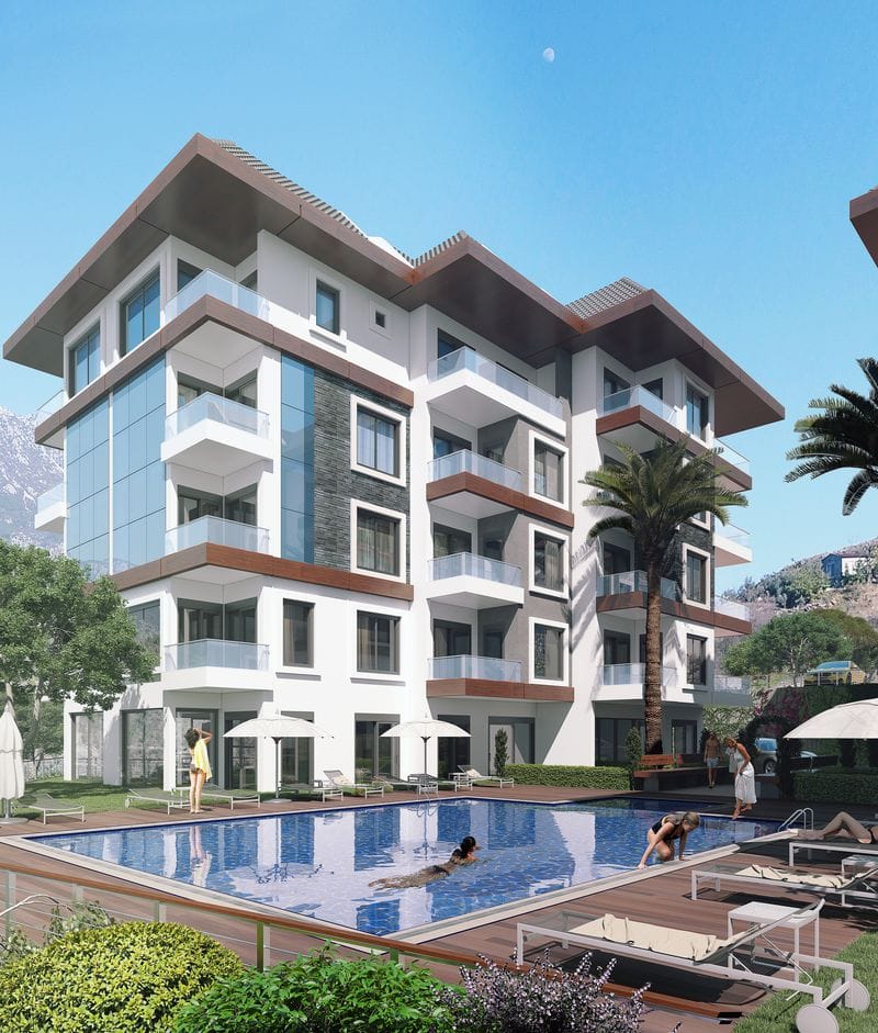 Апартамены с современным дизайном и уникальным расположением в Каргыджак (00365) — фото 1