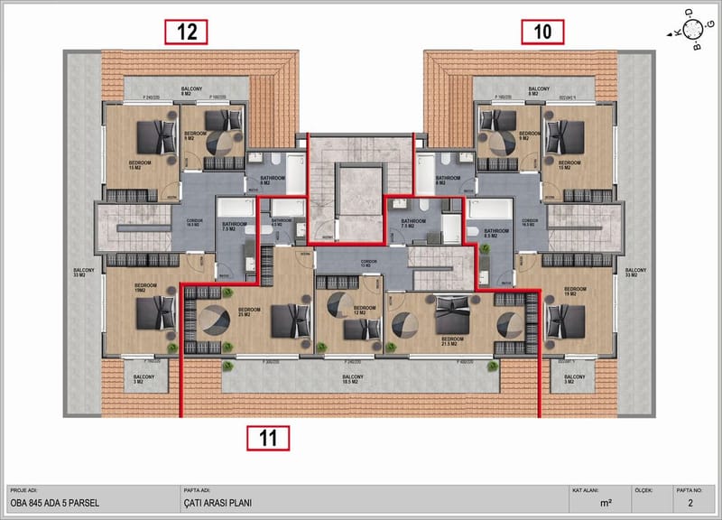 Потрясающий проект в экологически чистом районе Алании - Оба (002110) — фото 10