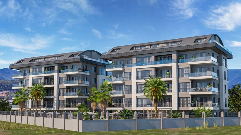 Потрясающий проект в экологически чистом районе Алании - Оба (002110) — фото 1