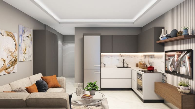 Элитный комплекс в центре Алании у пляжа Клеопарта (01805) — фото 18