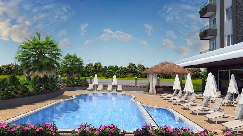 Элитный комплекс в центре Алании у пляжа Клеопарта (01805) — фото 5